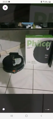 Aspirador robô Philco novo