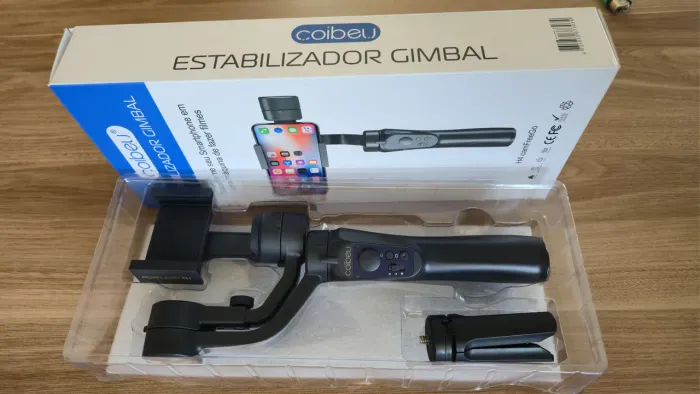 Gimbal Estabilizador Coibeu H4 para Celular - Novo