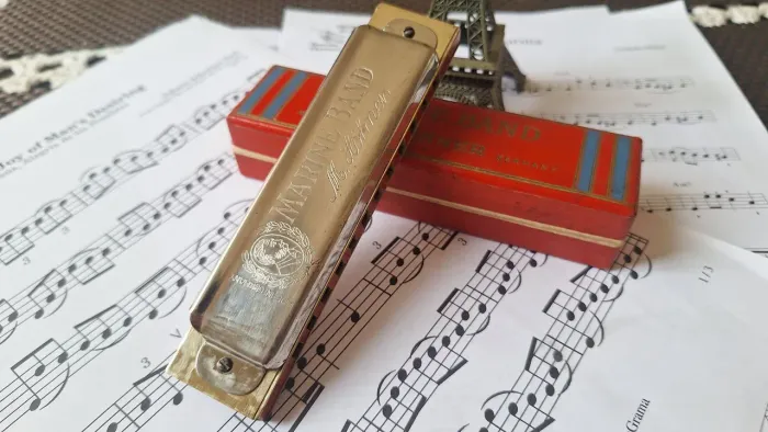 Gaita Hohner Marine Band 364 em C (Dó)