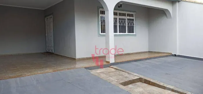 Casa para Venda e Locação de 04 Quartos sendo 02 Suítes no Bairro Vila Monte Alegre em Rib