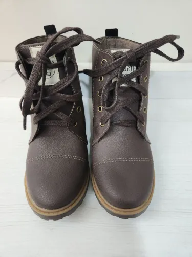 Bota marrom infantil tamanho 30 nova
