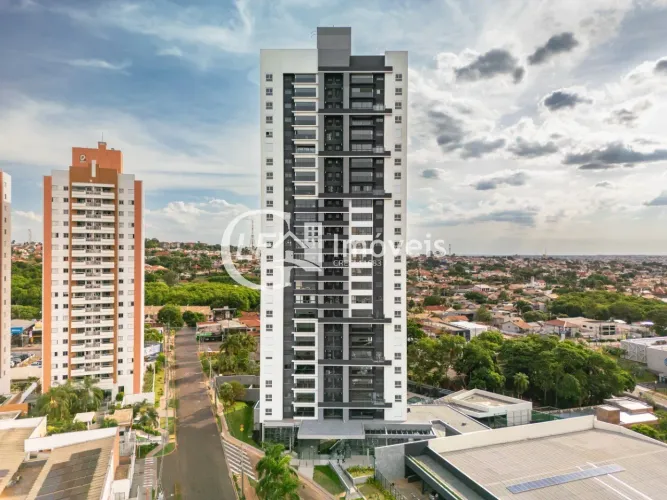 Apartamento novo com 3 quartos, 2 vagas - atrás da Uniderp