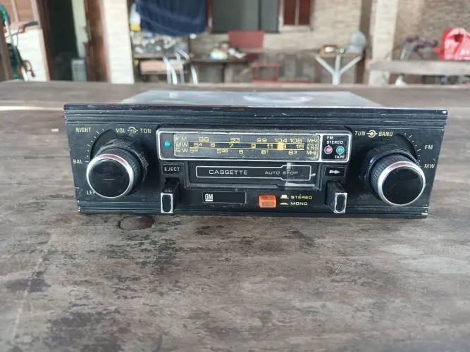 Rádio toca fitas GM opala caravan chevette c10