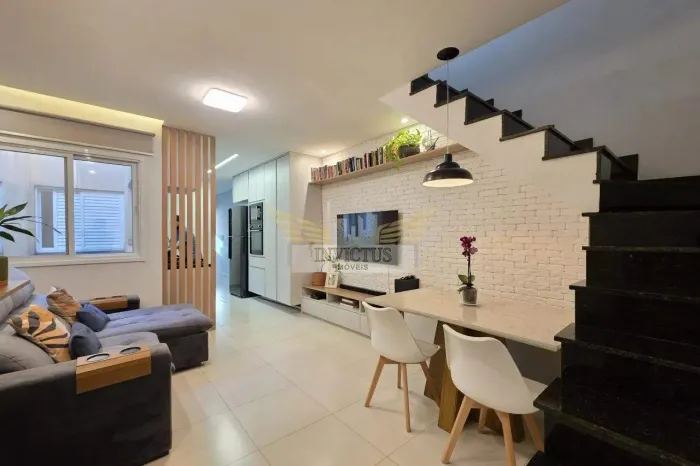 Cobertura com 2 Quartos para Alugar, 100m² - Silveira, Santo André/SP.