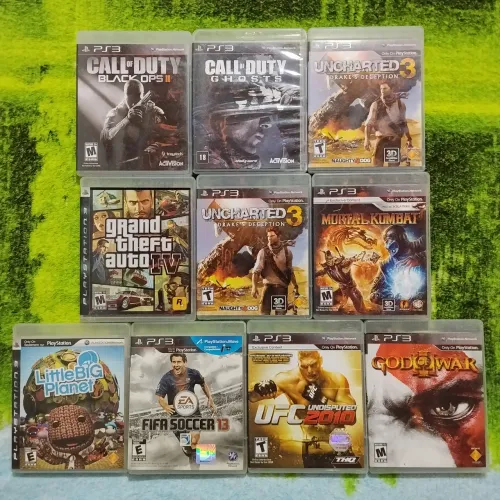 Jogos PS3 - Lote 10 Jogos