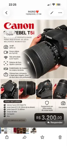 Canon EOS REBEL T5i