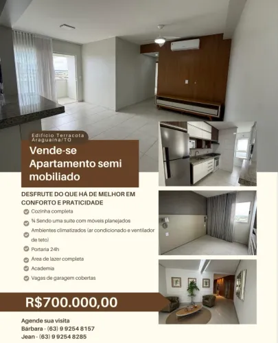 Vende-se Excelente Apartamento em Araguaína