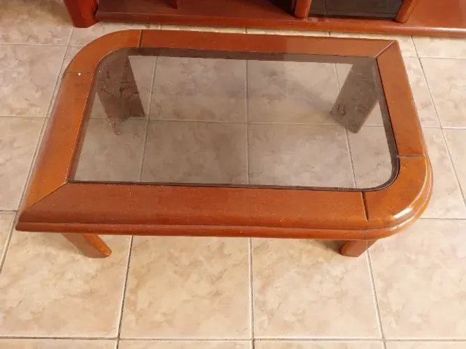 Mesa de centro e canto para sala.
