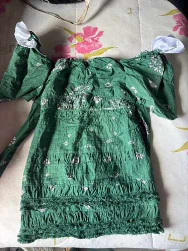 vestido le iris verde