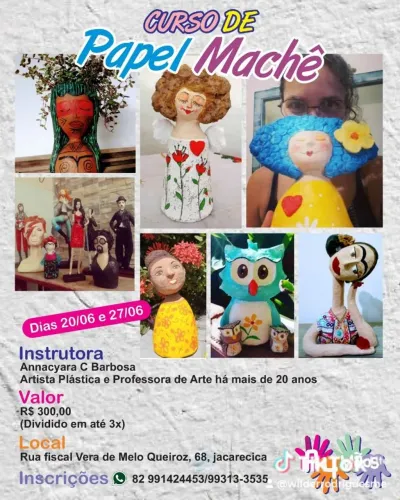 Curso de Papel Machê 