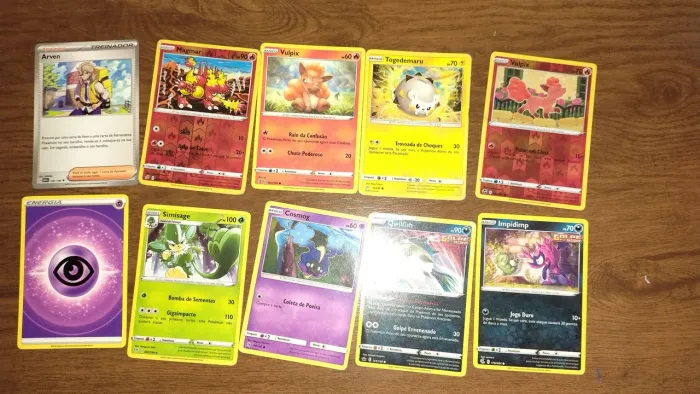 Figurinhas de Pokémon 