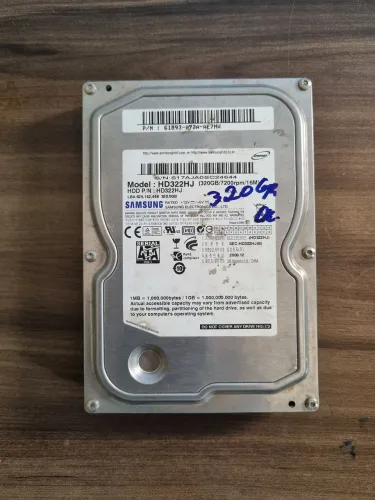 HD DESKTOP 320GB SAMSUNG + WINDOWS 10 ATIVADO