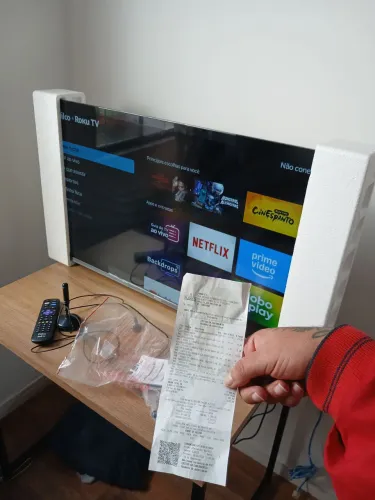 Smart TV 40 polegadas na caixa com nota entrego em balneário camboriu e região
