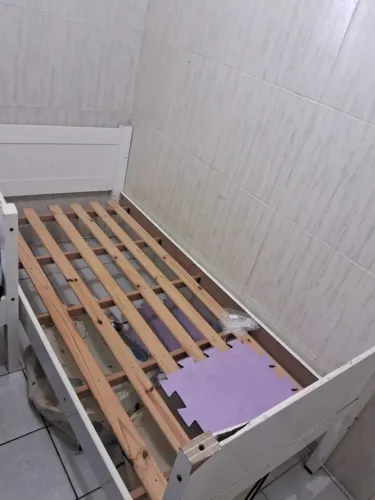 cama solteirão madeira