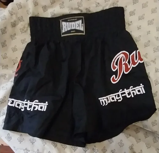 Shorts Muay Tay Rudel coração valente original tamanho M