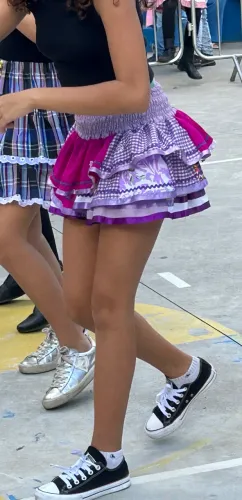 Saia para quadrilha