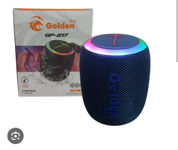 Caixa de som portátil Golden gp-217 10w