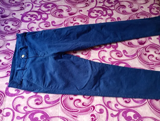 Calça sarja masculina nava