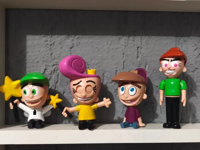 Lote bonecos Os Padrinhos Mágicos