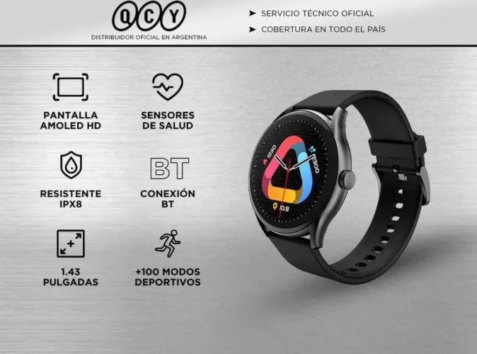 SMARTWATCH QCY WATCH GT ( MODELO S8 )