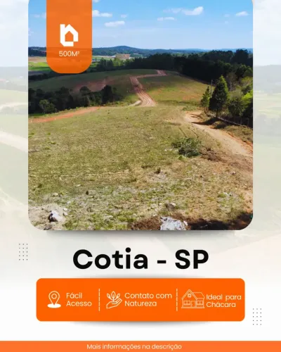 Terreno em Caucaia do Alto próximo da Raposo