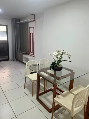 Apartamento para alugar semi mobiliado no Residencial Green Garden