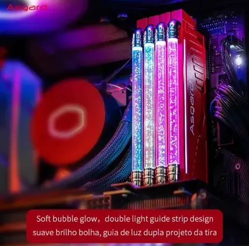 Memória RAM Asgard Loki 16GB DDR4 4000MHZ CL16 SAMSUNG B-DIE (2x8) - NOVA