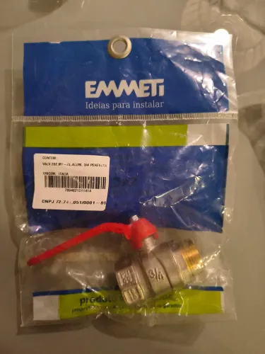 Válvula esfera MF 3/4 perfecta
