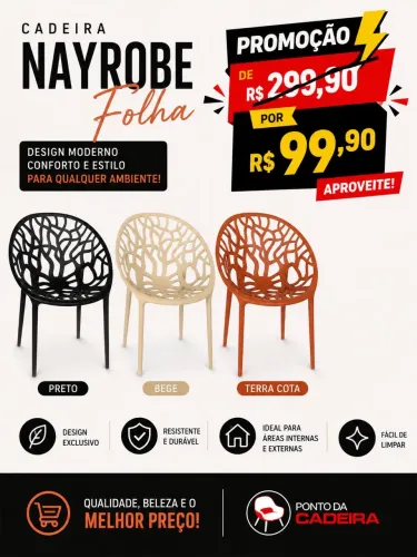 Cadeira folha