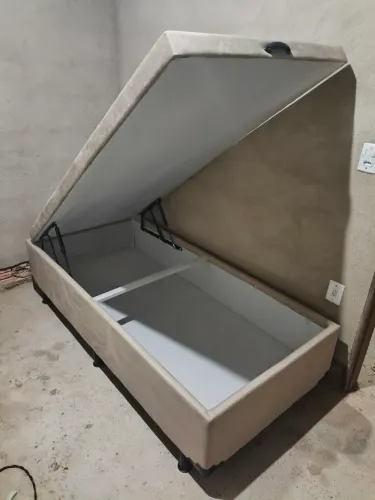 Box baú solteiro direito da fábrica 