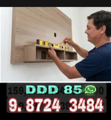Montador de móveis para montagem e desmontagem de guarda-roupas, armários, closet e cômoda
