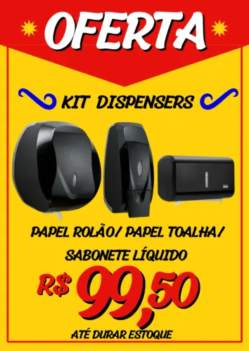 Queima de estoque material de higiene e limpeza