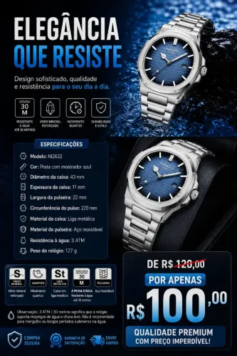 Relógio Nibosi 