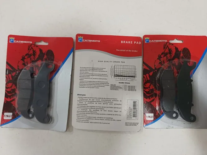 3 PASTILHA FR FAN150 FAN 160 09-17 FAN 125 14-17 DIANT