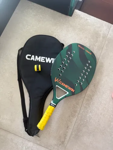 Raquete Beach Tennis + bolsa e Grip
