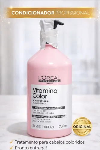 Condicionador L'Oréal Professionnel Vitamino Color Profissional 750ml NOVO Coloridos