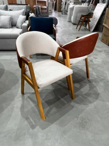 CADEIRA DE JANTAR POLTRONA EM LINHO SOMENTE 599,00 CADA! 