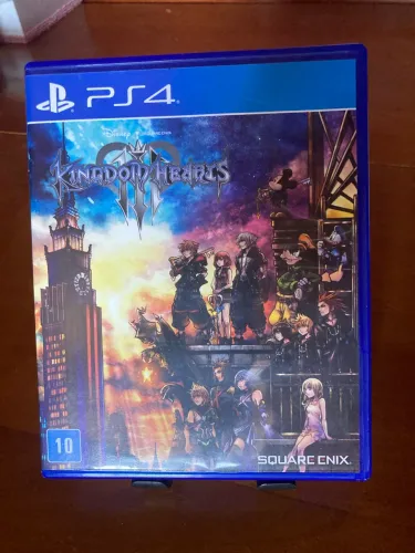 Kingdom Hearts III para PlayStation 4, mídia física original, edição brasileira.