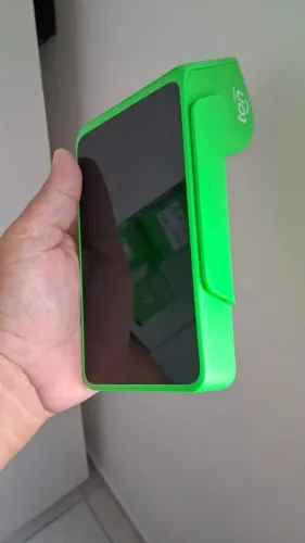 Maquininha de cartão com chip e bobina