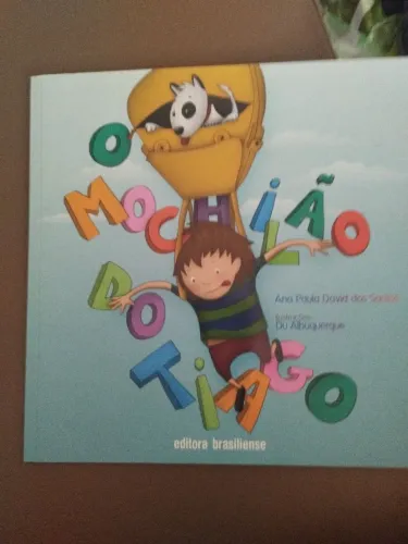 Livro O mochilão do Tião 