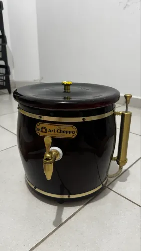 Chopeira Art Chopp de Gelo - Barril e Garrafa