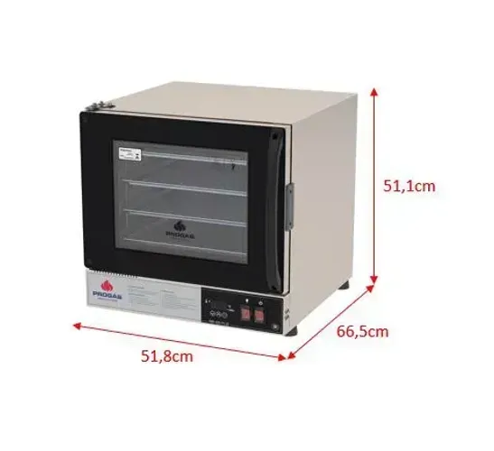 Forno Elétrico Progás PRP-004 PLUS Turbo 127V - SEMI NOVO