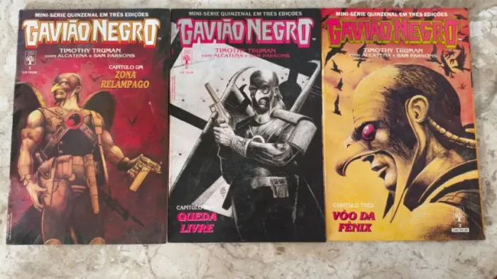 HQs Gavião Negro Zona Relâmpago/Queda Livre/Voo da Fênix