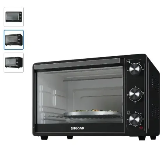 Forno Elétrico de Bancada Suggar FE42 42L Preto Com Grill. 
