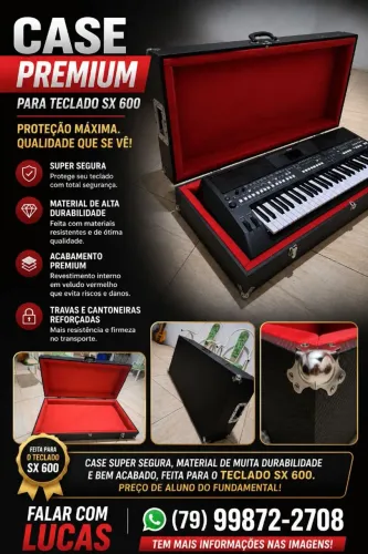 Case para o teclado Sx 600