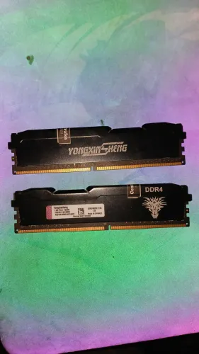 Memória RAM 2x4 ddr4 2400mhz