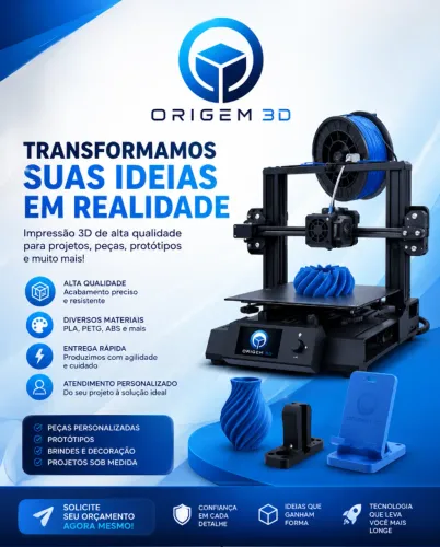 IMPRESSÃO 3D EM SÃO LUÍS - MA
