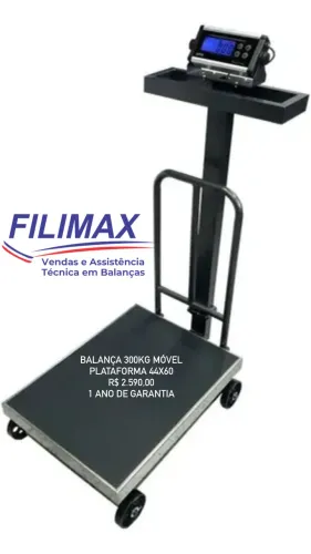 Balança móvel 300kg