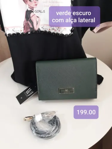 Bolsa tranversal verde musgo WJ