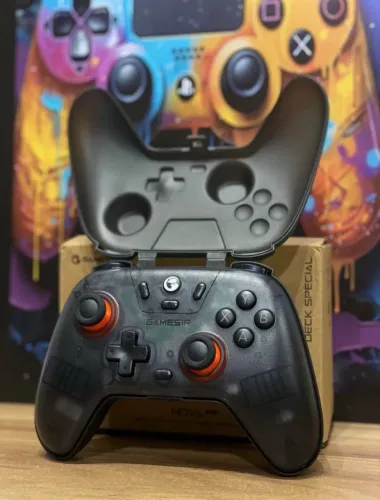 CONTROLE SEM FIO GAMER SITE NOVA LITE T4